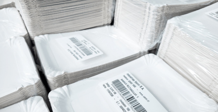 Bandejas de cartón para panaderías de la Línea Blanco de Vanni Packaging